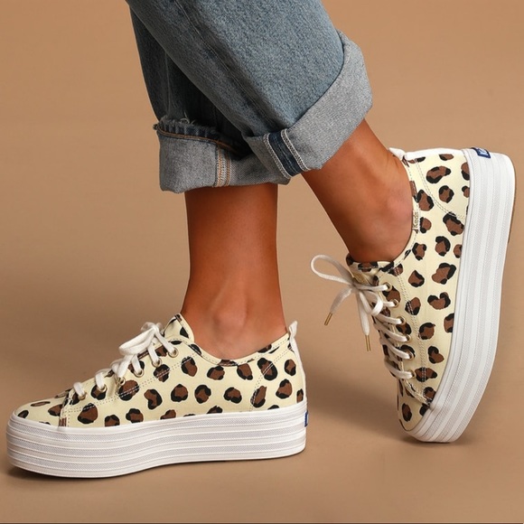 keds leopard platform sneakers